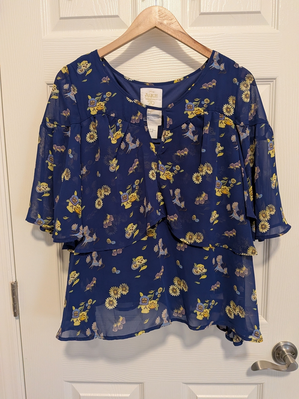 Disney Alice In Wonderland 70 Years Of Mary Blair Flutter Blouse